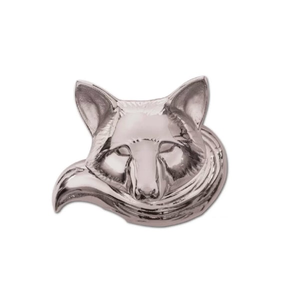 Fox Door Knocker Handcrafted In Brass Or Nickel Silver Brick Batten Fox Door Knocker Handcrafted In Brass Or Nickel Silver Brick Batten