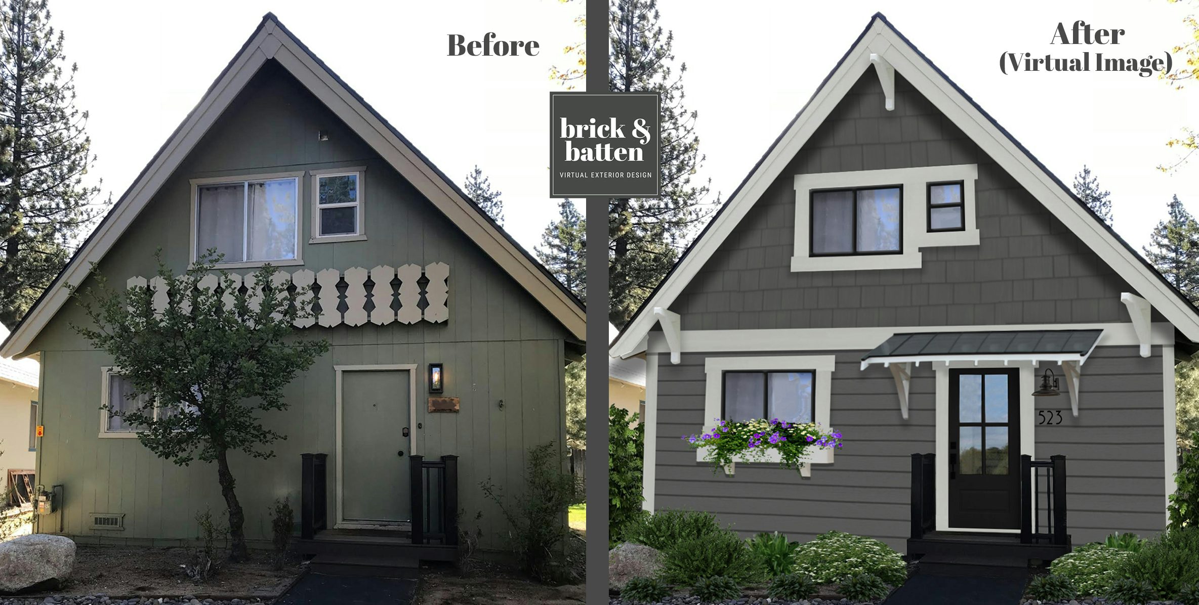 before & after house