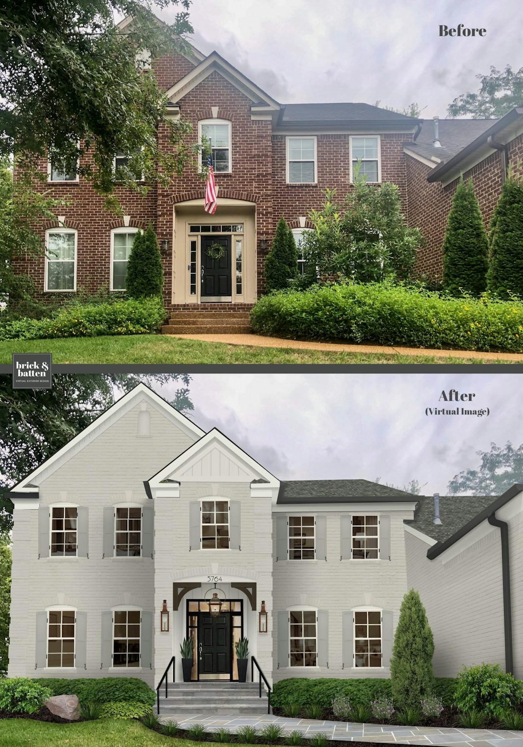 TransitionalStyle Home Exteriors Inspired by Studio McGee TransitionalStyle Home Exteriors Inspired by Studio McGee